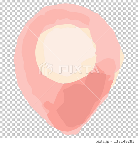 Map pin icon (access/location) Watercolor warmth: Vector icon for kindergarten website Map pin icon (access/location) Watercolor warmth: Vector icon for kindergarten website 138149293