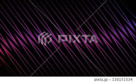 Vibrant lines create a pattern with shades of pink and purple in a digital design showcasing modern art and geometry Vibrant lines create a pattern with shades of pink and purple in a digital design showcasing modern art and geometry 138151534