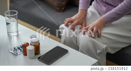 Depression and anxiety medication on a table Depression and anxiety medication on a table 138151912