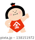 ポーズをとる金太郎 138151972