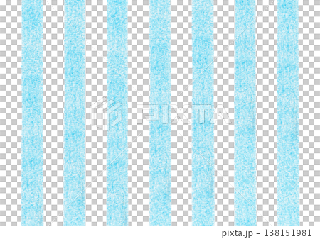[Colored pencils] Stripe illustration 138151981