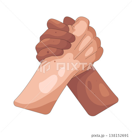 Illustration of handshake  138152691