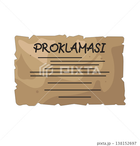 Illustration of Proklamasi Illustration of Proklamasi 138152697