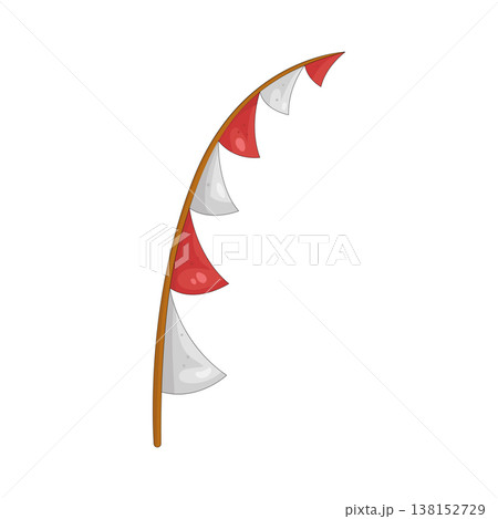 Illustration of Indonesian Independence Day flag Illustration of Indonesian Independence Day flag 138152729