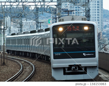 小田急3000形 3091F 狛江駅 小田急3000形 3091F 狛江駅 138153063