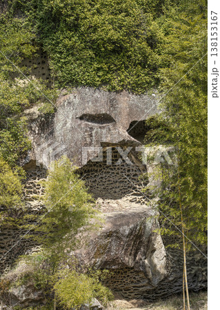 高池の虫喰岩(国指定の天然記念物) 高池の虫喰岩(国指定の天然記念物) 138153167