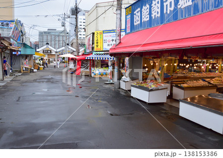 北海道函館の朝風景 北海道函館の朝風景 138153386
