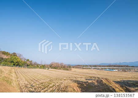 湖西地方の棚田風景 滋賀県大津市北小松 湖西地方の棚田風景 滋賀県大津市北小松 138153567