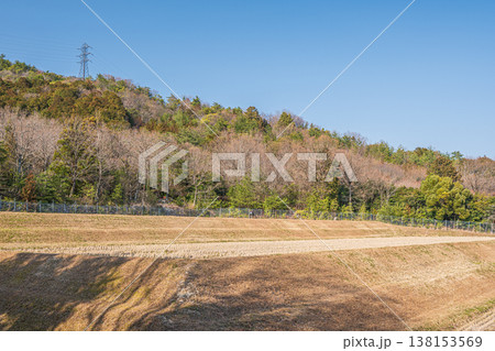 湖西地方の棚田風景 滋賀県大津市北小松 湖西地方の棚田風景 滋賀県大津市北小松 138153569