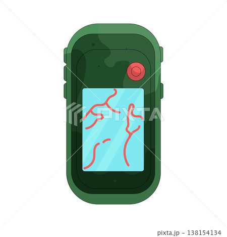 Illustration of GPS tracker 138154134