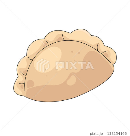 Illustration of dumpling 138154166