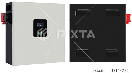 High-capacity battery for storing solar panel energy and independent power supply 138154276