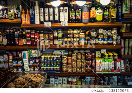 Yom Tov Levi gourmet grocery store in Levinsky Market Tel Aviv 138155078