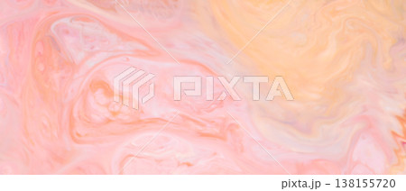 Soft pastel pink and peach abstract marbled background with flowing organic swirls Soft pastel pink and peach abstract marbled background with flowing organic swirls 138155720