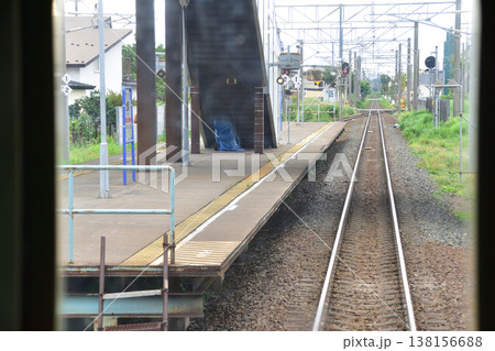 北海道道南いさりび鉄道線 函館駅から七重浜駅までの風景 北海道道南いさりび鉄道線 函館駅から七重浜駅までの風景 138156688