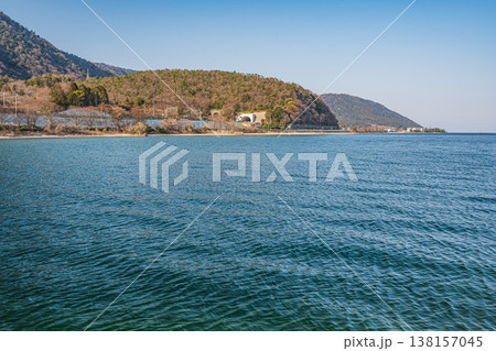 琵琶湖岸風景 滋賀県大津市北小松 琵琶湖岸風景 滋賀県大津市北小松 138157045