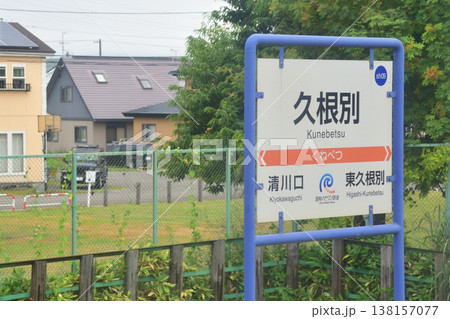 北海道道南いさりび鉄道線　七重浜駅から久根別駅までの風景 138157077