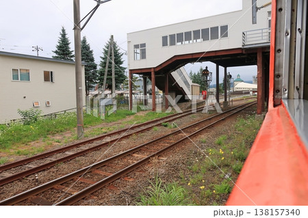 北海道道南いさりび鉄道線 久根別駅から上磯駅までの風景 北海道道南いさりび鉄道線 久根別駅から上磯駅までの風景 138157340