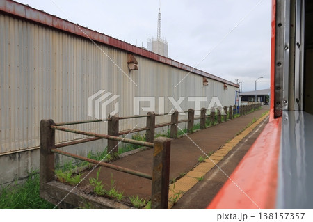 北海道道南いさりび鉄道線 久根別駅から上磯駅までの風景 北海道道南いさりび鉄道線 久根別駅から上磯駅までの風景 138157357