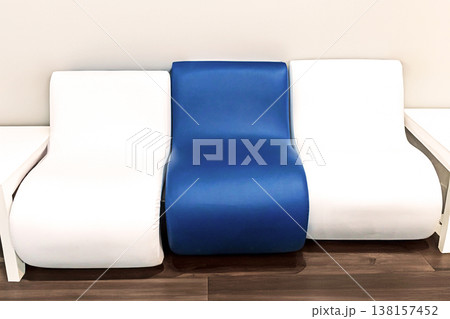 Empty seats inside inteior 138157452