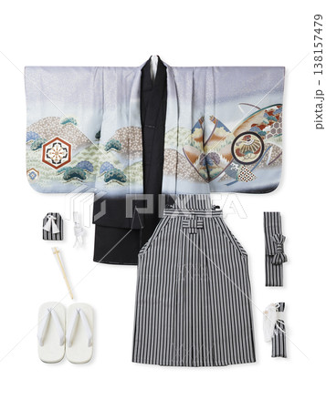 紋付き袴のセット 138157479