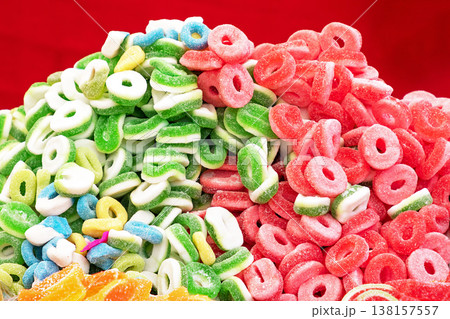 Gummy sweets on market Gummy sweets on market 138157557