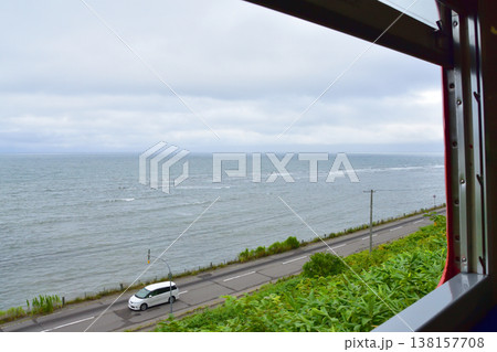 北海道道南いさりび鉄道線 上磯駅から渡島当別駅までの風景 北海道道南いさりび鉄道線 上磯駅から渡島当別駅までの風景 138157708