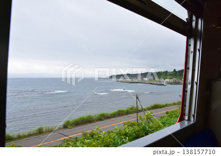 北海道道南いさりび鉄道線 上磯駅から渡島当別駅までの風景 北海道道南いさりび鉄道線 上磯駅から渡島当別駅までの風景 138157710