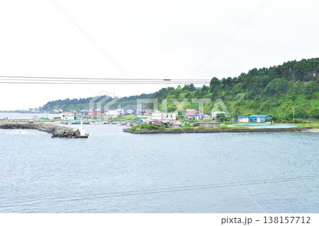 北海道道南いさりび鉄道線　上磯駅から渡島当別駅までの風景 138157712