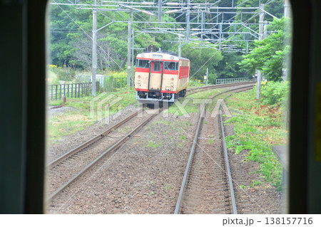 北海道道南いさりび鉄道線 上磯駅から渡島当別駅までの風景 北海道道南いさりび鉄道線 上磯駅から渡島当別駅までの風景 138157716