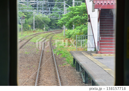 北海道道南いさりび鉄道線 上磯駅から渡島当別駅までの風景 北海道道南いさりび鉄道線 上磯駅から渡島当別駅までの風景 138157718