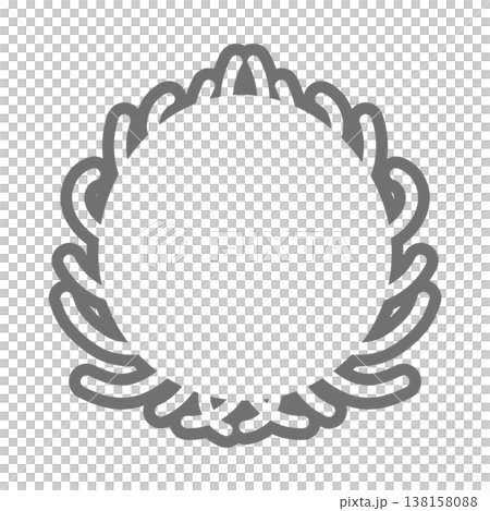 Rambutan line art icon. Simple outline tropical fruit design. Rambutan line art icon. Simple outline tropical fruit design. 138158088