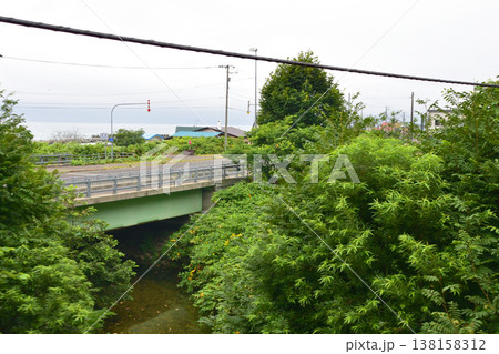 北海道道南いさりび鉄道線　泉沢駅から木古内駅までの風景 138158312