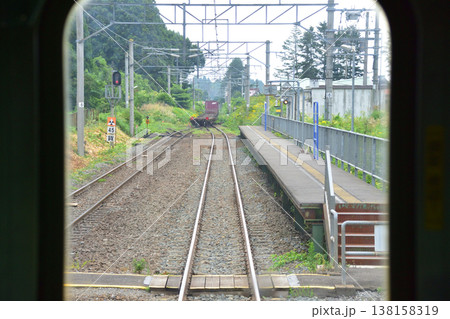北海道道南いさりび鉄道線 泉沢駅から木古内駅までの風景 北海道道南いさりび鉄道線 泉沢駅から木古内駅までの風景 138158319