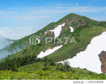 夏の巻機山・割引岳 138159088