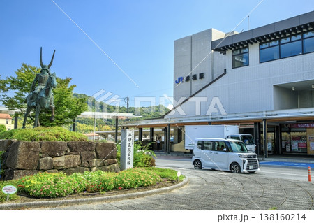 彦根市、彦根駅前の風景 138160214