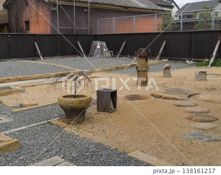 高砂市日本遺産工楽松右衛門旧宅、北前船寄港地、船主集落、庭 138161217