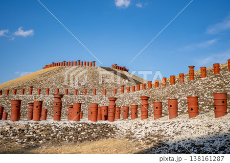 亀塚古墳の風景（大分市） 138161287