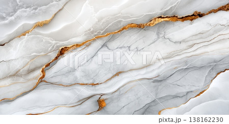 Wide marble texture background with dramatic gold veins and soft gray layers for luxury wallpaper, banner and premium design layouts Wide marble texture background with dramatic gold veins and soft gray layers for luxury wallpaper, banner and premium design layouts 138162230