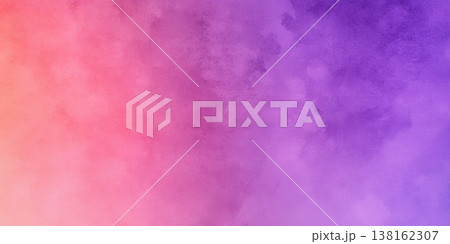 Colorful pastel gradient watercolor texture background with soft purple pink and orange tones for wallpaper banner and graphic design Colorful pastel gradient watercolor texture background with soft purple pink and orange tones for wallpaper banner and graphic design 138162307