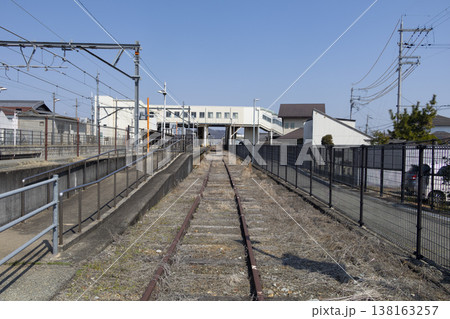 厄神駅に残る三木鉄道の廃線 厄神駅に残る三木鉄道の廃線 138163257