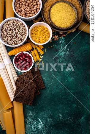 Different sources of carbs in food Different sources of carbs in food 138164254