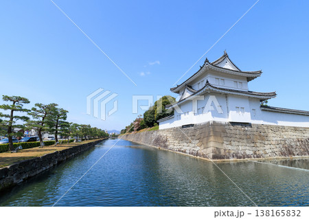 京都の春の二条城 東南隅櫓 京都の春の二条城 東南隅櫓 138165832
