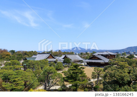 京都の春の二条城 本丸御殿 138166245
