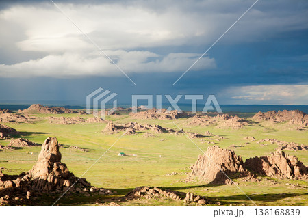 Ikh gazriin chuluu National Park landscape, Mongolia Ikh gazriin chuluu National Park landscape, Mongolia 138168839