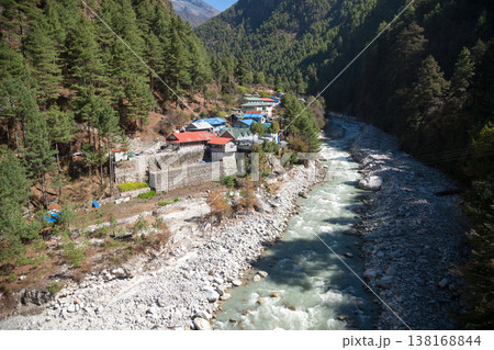 Small villages along EBC trek, Nepal Small villages along EBC trek, Nepal 138168844