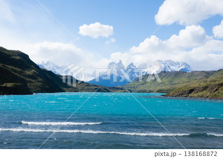 Chilean Patagonia landscape, Torres del Paine National Park Chilean Patagonia landscape, Torres del Paine National Park 138168872