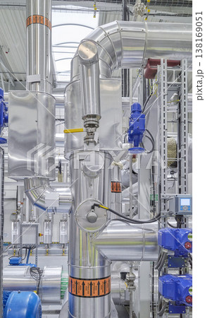 Geothermal power plant facilities, generation of renewable thermal energy for industrial and heating applications. 138169051