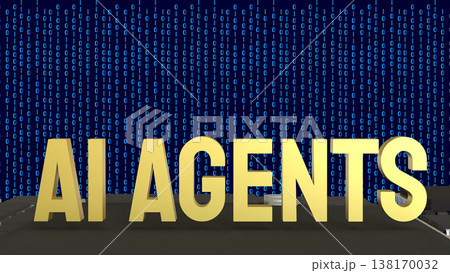 AI Agents Microchip Concept On Futuristic Circuit Board Technology Background 3d render. AI Agents Microchip Concept On Futuristic Circuit Board Technology Background 3d render. 138170032