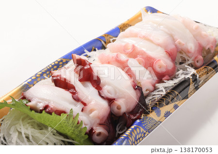 (北海道産)北海だこ(水だこ)刺身 (北海道産)北海だこ(水だこ)刺身 138170053